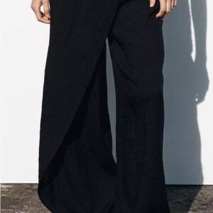 ZARA WIDE SARONG PANTS
BLACK